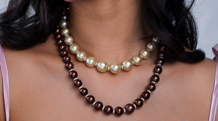 South sea pearl choker on sale necklace