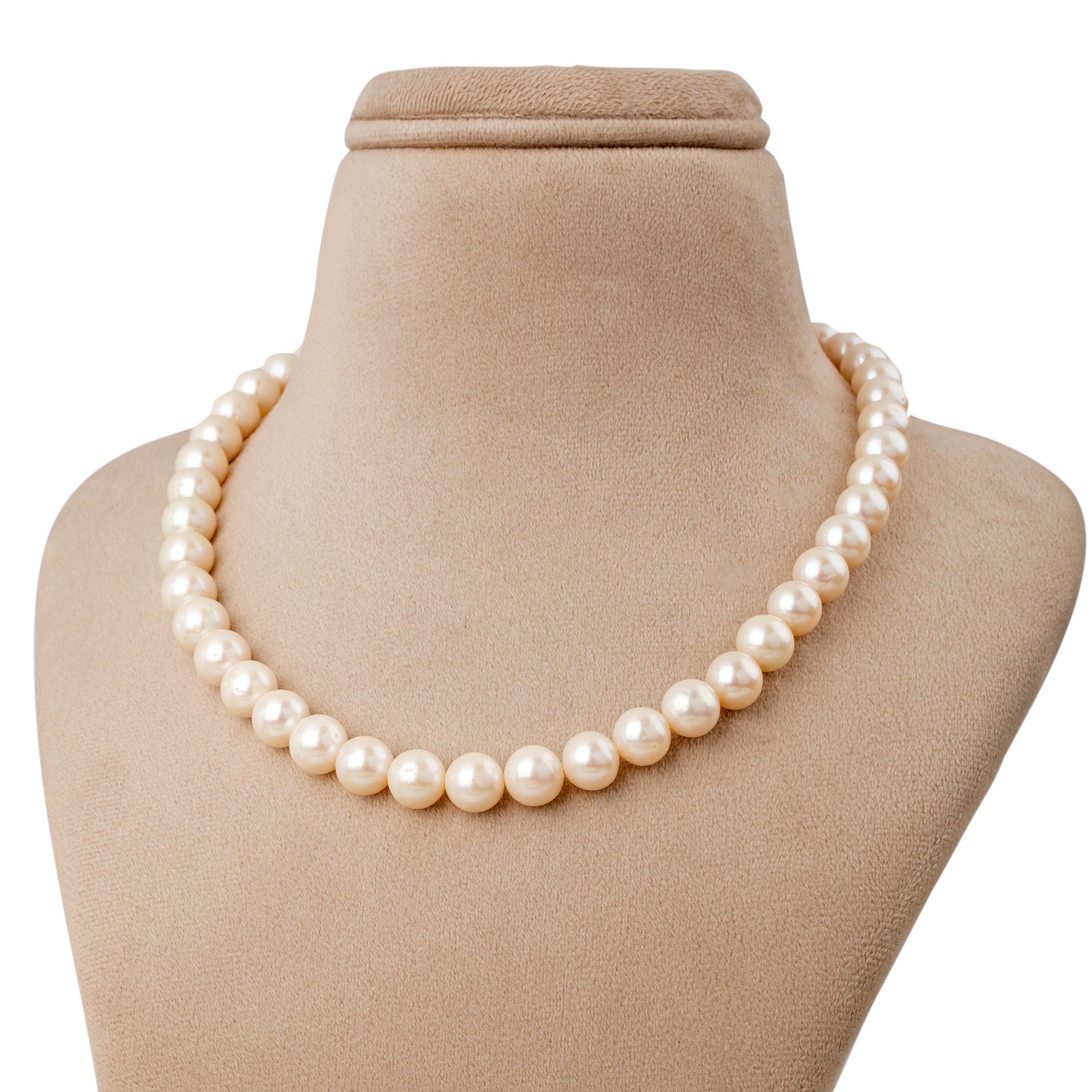  Freshwater White Beauty Pearl Necklace