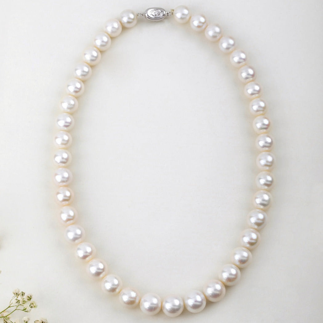 Freshwater White Pearl Necklace