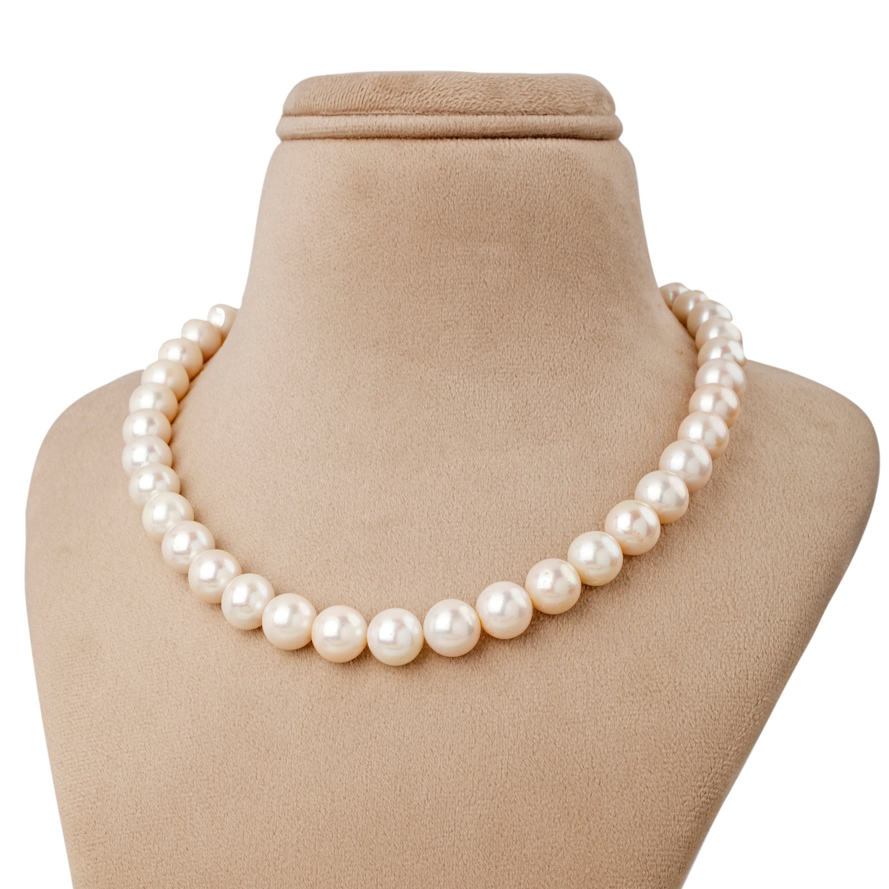 Freshwater Baroque & White beauty Pearl Necklace