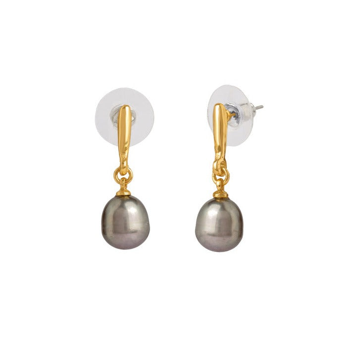 Modern Grey Pearl Drop