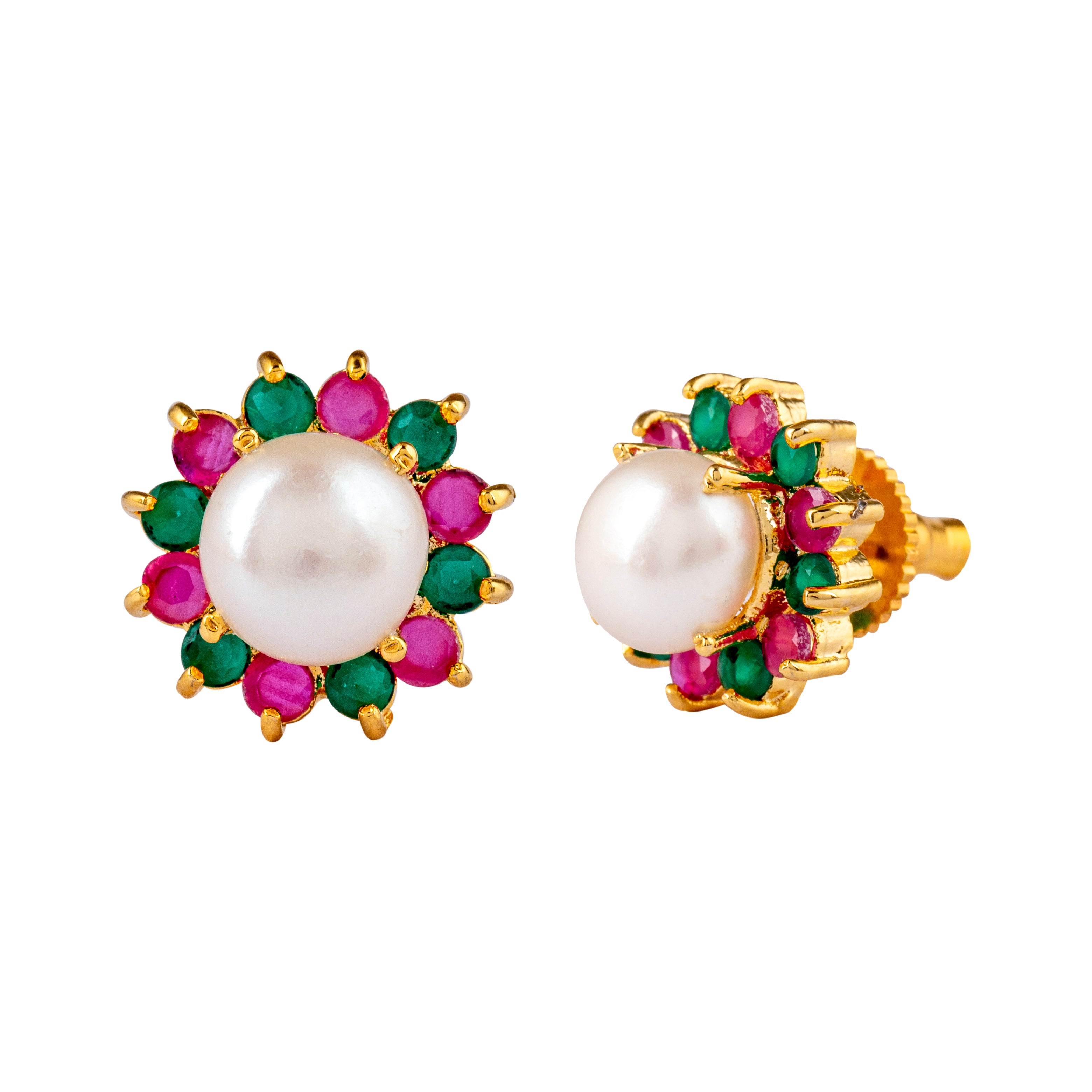 Jewels of Nature Trio Earrings | Pearl