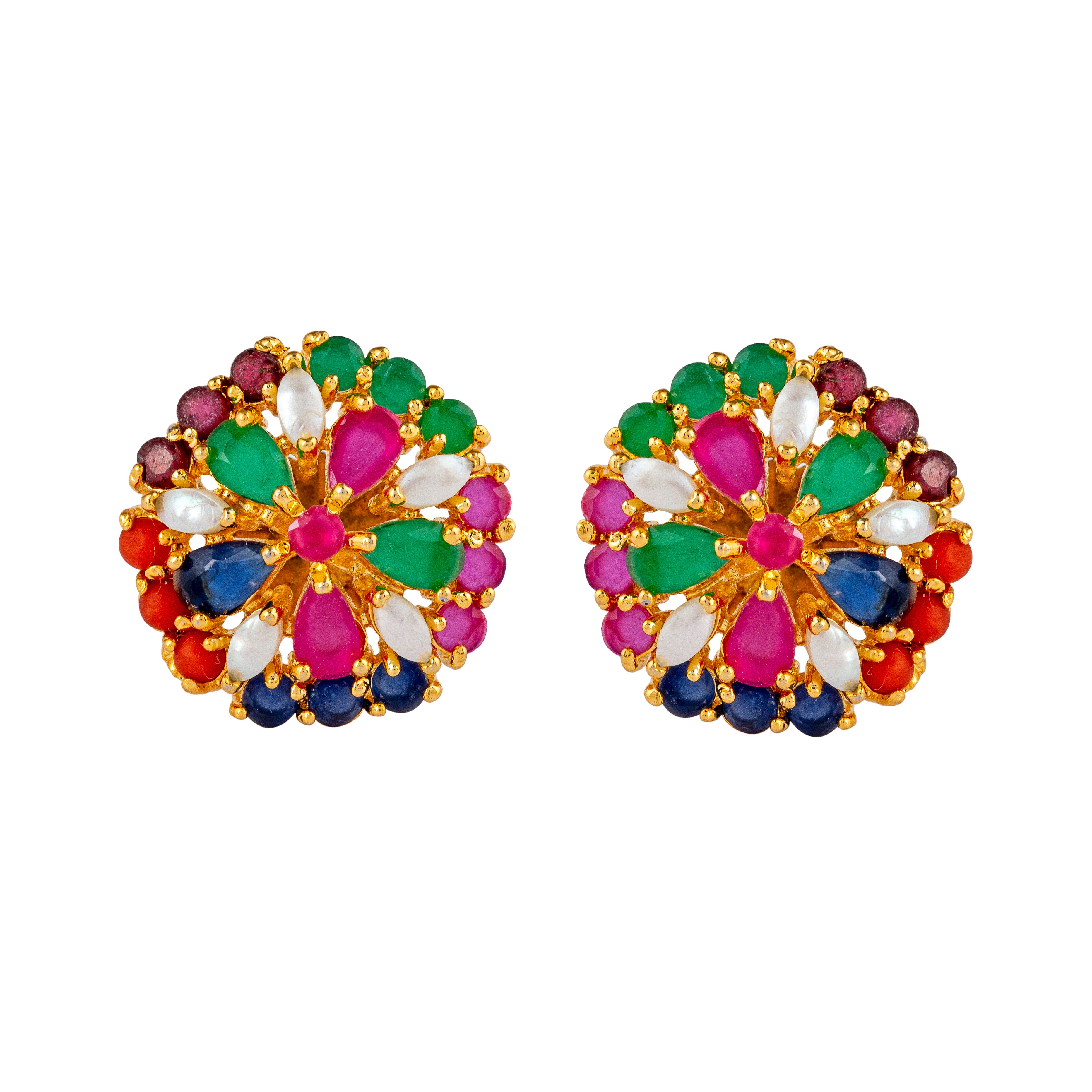 Jewel Tones Studs