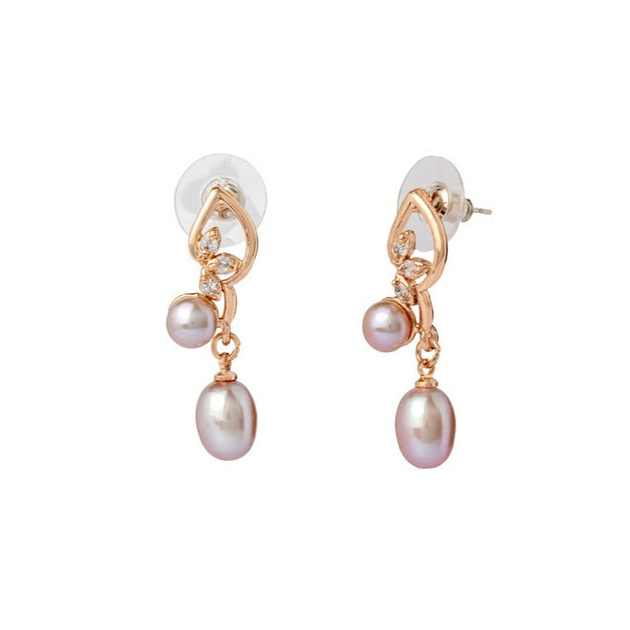 Twilight Dew Pearl Earrings