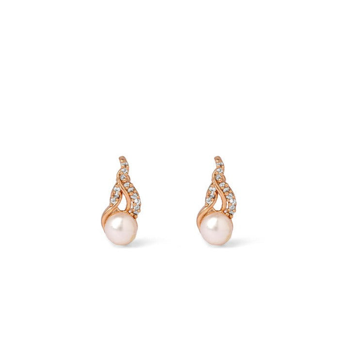 Shimmer Pearl Earrings