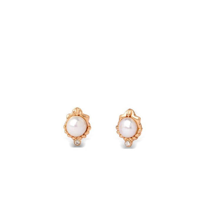 Majestic Pearl Crown Studs