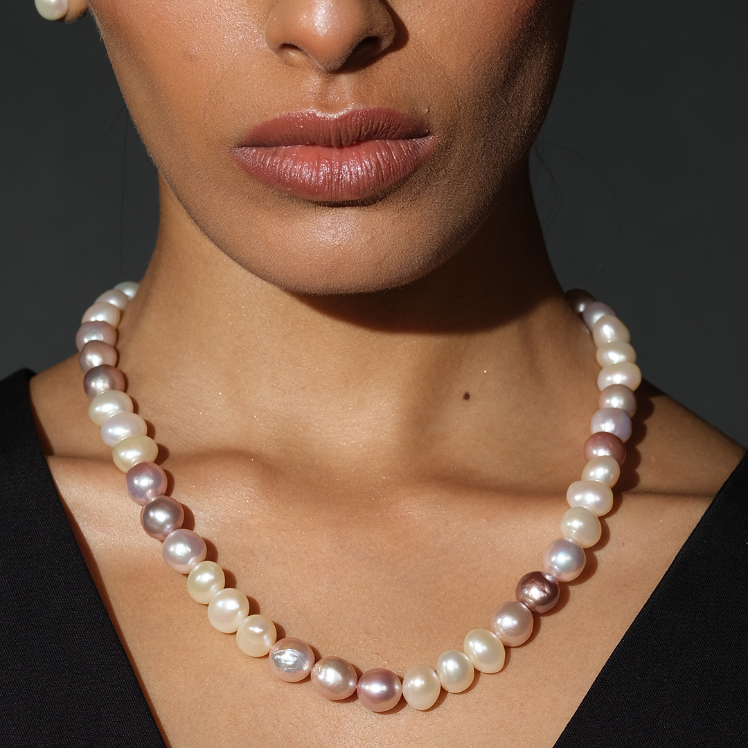 Creamy White Freshwater Pearl Necklace