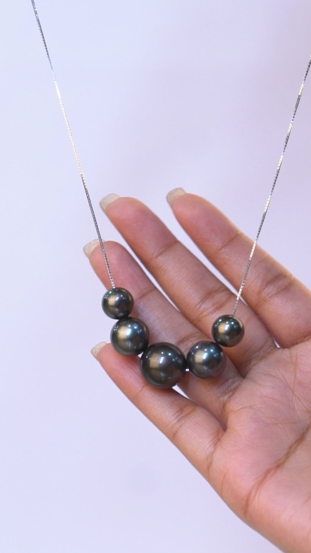 Tahitian Twilight Pearl Chain